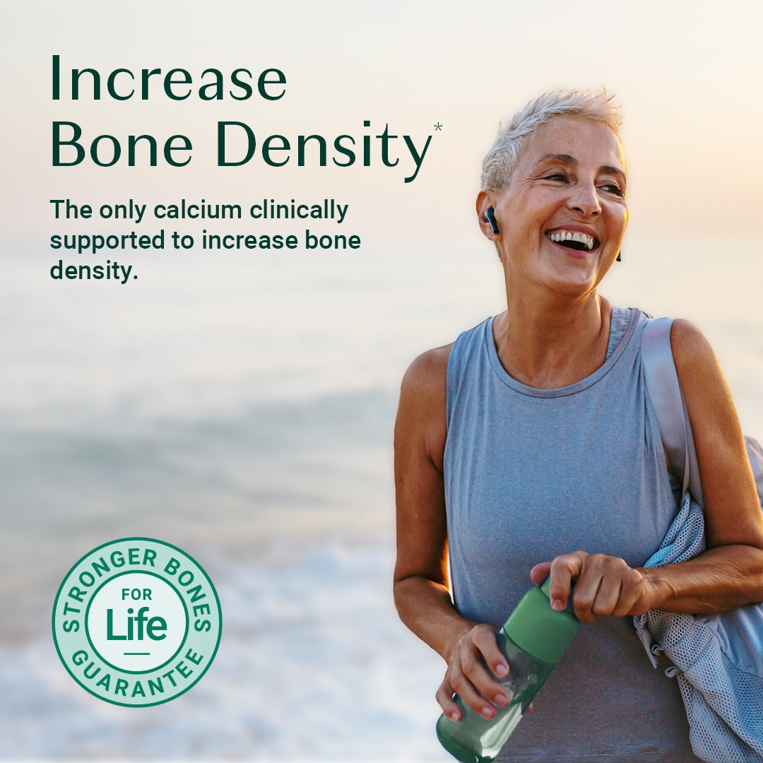 ALGAECAL* Organic Red Algae Calcium Supplement for Bone Density, Vitamin K2 MK7 (100 mg), Vitamin D3 (1600 IU)