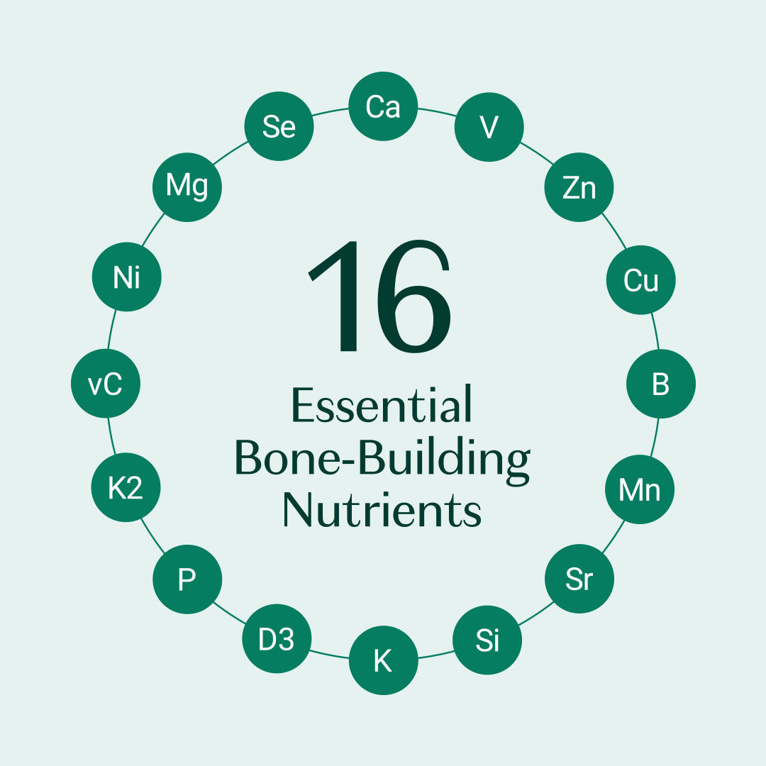 ALGAECAL* Organic Red Algae Calcium Supplement for Bone Density, Vitamin K2 MK7 (100 mg), Vitamin D3 (1600 IU)