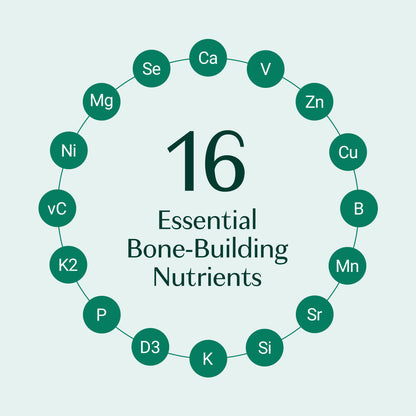 ALGAECAL* Organic Red Algae Calcium Supplement for Bone Density, Vitamin K2 MK7 (100 mg), Vitamin D3 (1600 IU)